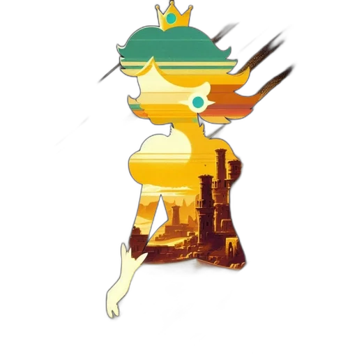 crown, staff, dragon, weapon transparent PNG cut-out