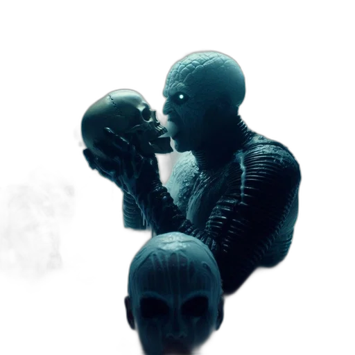 mask, robot, face, creature transparent PNG cut-out