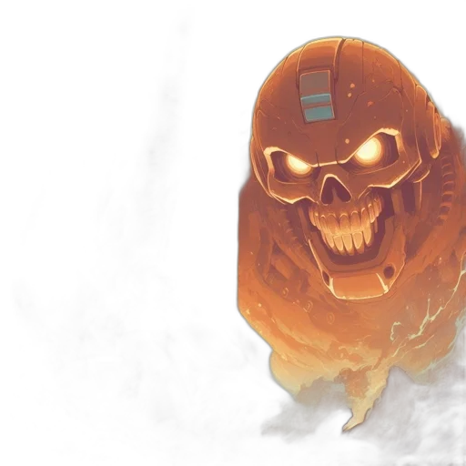 mask, robot, creature, face transparent PNG cut-out