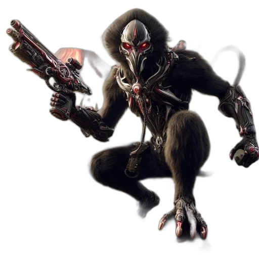 creature, weapon, mask, staff transparent PNG cut-out