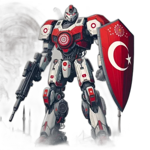 weapon, robot, concept art, fantasy art transparent PNG cut-out