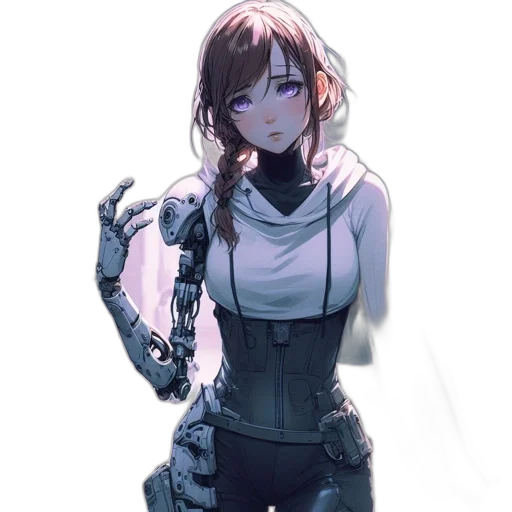 robot, weapon, dress, jacket transparent PNG cut-out