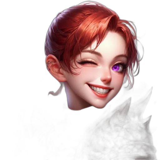 face, staff, dragon, crown transparent PNG cut-out