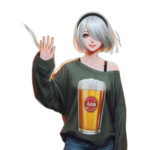 jacket, robot, face, staff transparent PNG cut-out