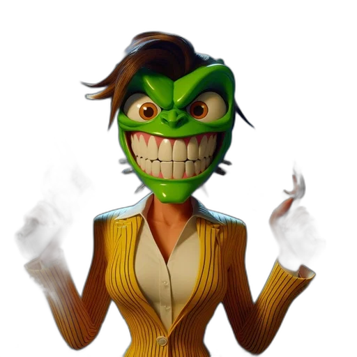 mask, staff, face, concept art transparent PNG cut-out
