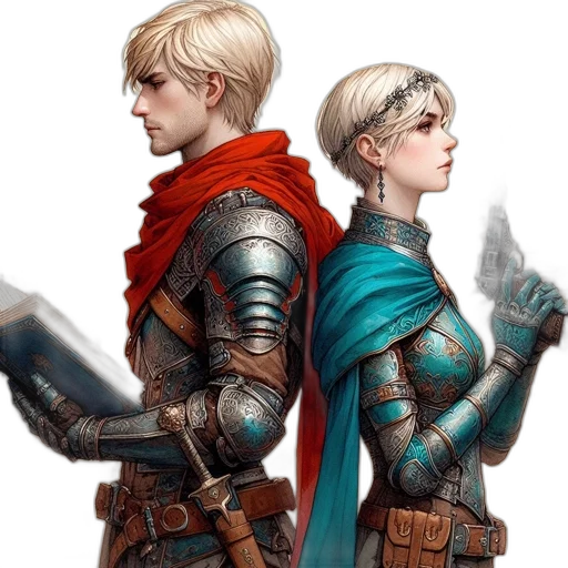 sword, fantasy art, concept art, comic book art transparent PNG cut-out