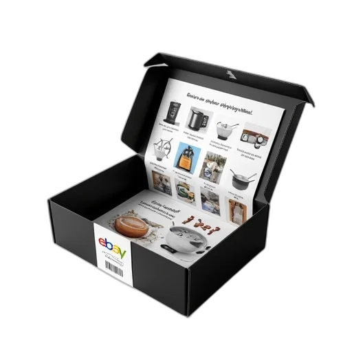 jewelry, black, box, white transparent PNG cut-out