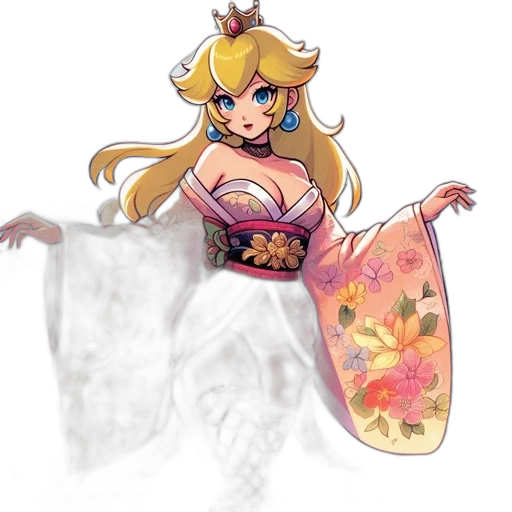 dress, crown, concept art, pixel art transparent PNG cut-out