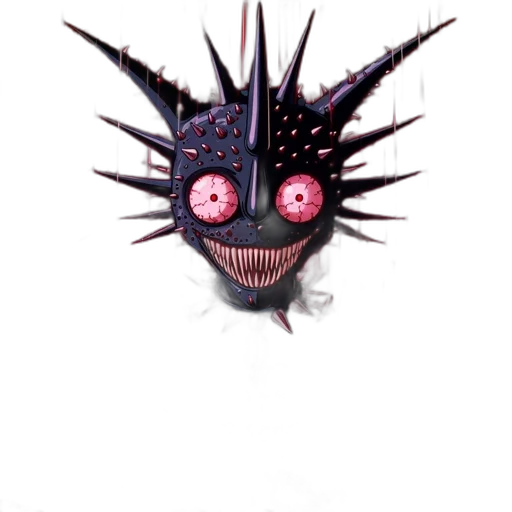 mask, creature, staff, face transparent PNG cut-out