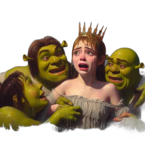 crown, face, creature, mask transparent PNG cut-out