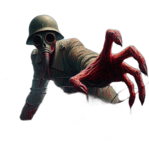 creature, mask, weapon, animal transparent PNG cut-out