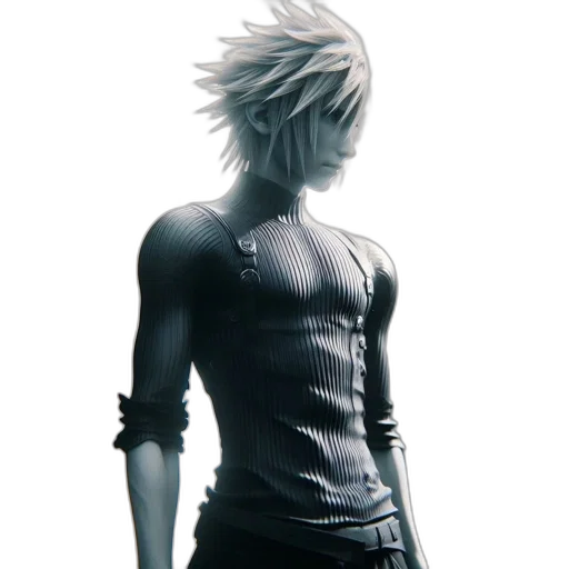 creature, jacket, mask, weapon transparent PNG cut-out