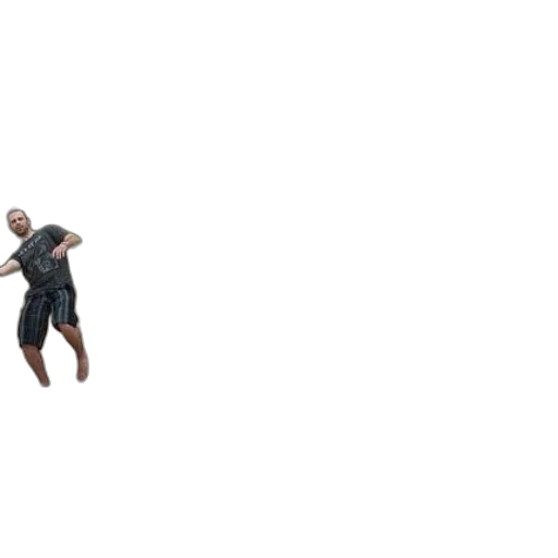 3d render, two, men, play transparent PNG cut-out