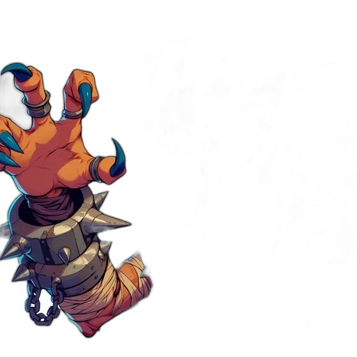weapon, staff, dragon, creature transparent PNG cut-out