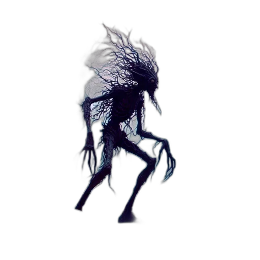 creature, hair, dragon, mask transparent PNG cut-out