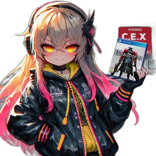 jacket, weapon, creature, robot transparent PNG cut-out
