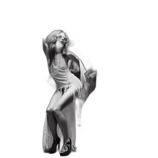 creature, dress, concept art, pencil sketch transparent PNG cut-out