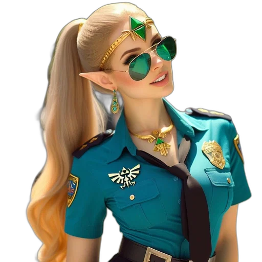 staff, jacket, jewelry, face transparent PNG cut-out