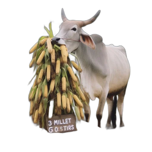 animal, food, 3d render, photorealistic transparent PNG cut-out