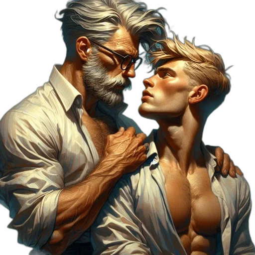 comic book art, cyberpunk, concept art, fantasy art transparent PNG cut-out