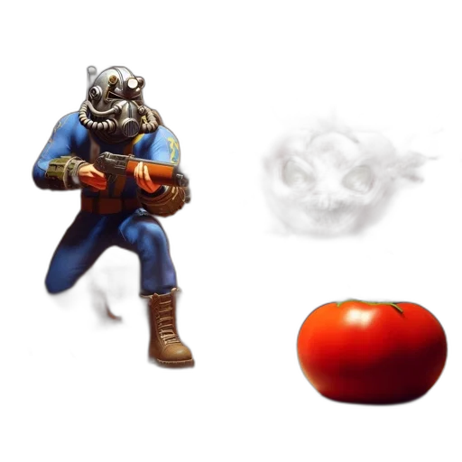 food, robot, weapon, mask transparent PNG cut-out