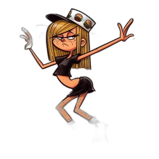 hat, staff, cartoon, concept art transparent PNG cut-out
