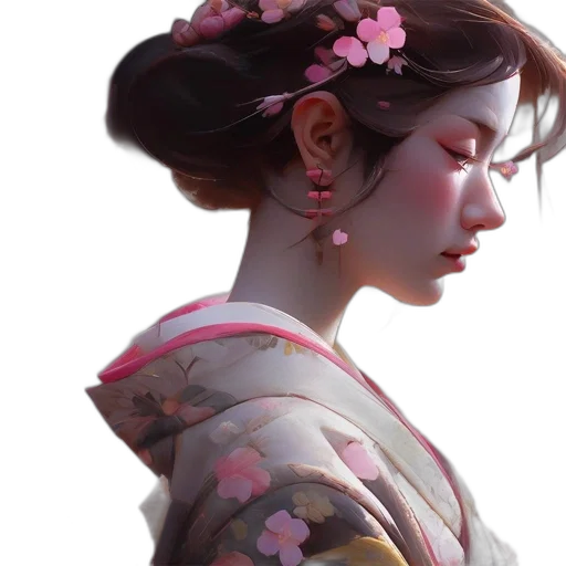 dress, face, photorealistic, concept art transparent PNG cut-out