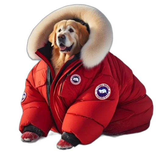 jacket, hat, animal, creature transparent PNG cut-out