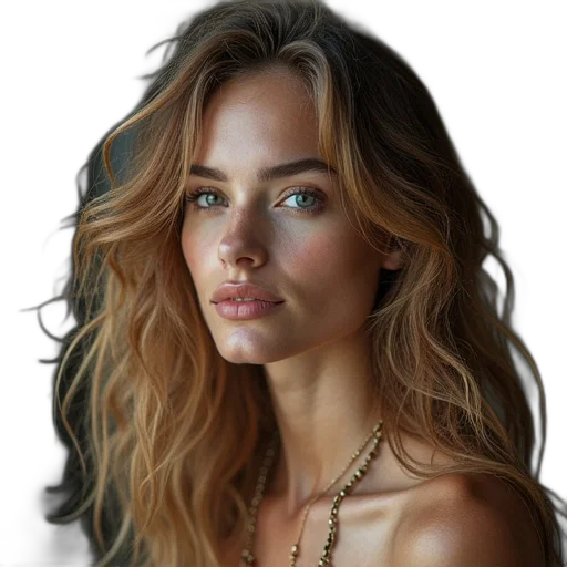 jewelry, face, hair, crown transparent PNG cut-out