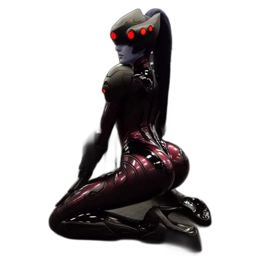 robot, mask, concept art, cyberpunk transparent PNG cut-out