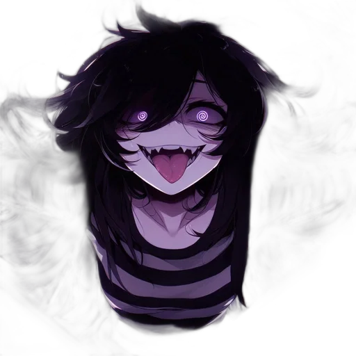 mask, creature, face, hair transparent PNG cut-out