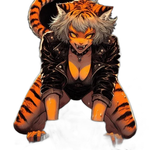 animal, comic book art, concept art, fantasy art transparent PNG cut-out