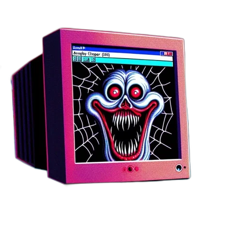 robot, mask, vaporwave, cyberpunk transparent PNG cut-out