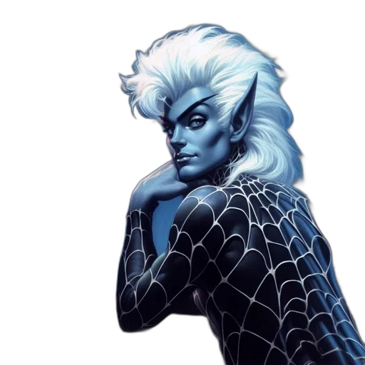 creature, hair, dragon, mask transparent PNG cut-out