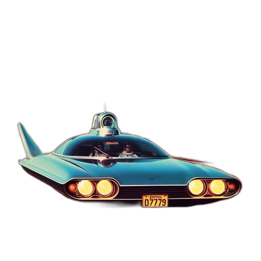 car, concept art, 3d render, futuristic transparent PNG cut-out