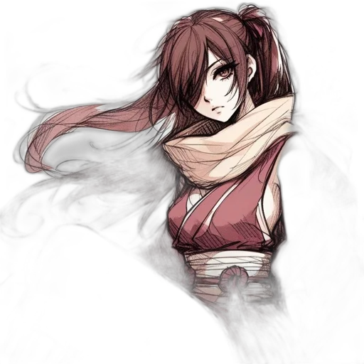 mask, staff, weapon, dress transparent PNG cut-out