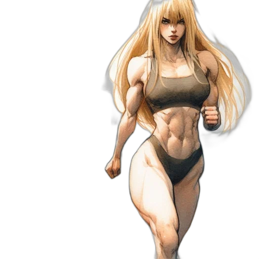 concept art, comic book art, fantasy art, anime transparent PNG cut-out