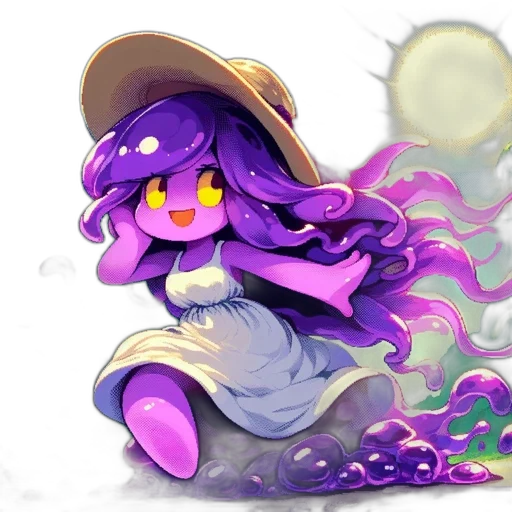 creature, hat, staff, dragon transparent PNG cut-out