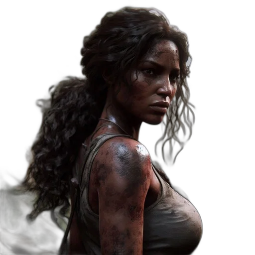 concept art, photorealistic, fantasy art, comic book art transparent PNG cut-out