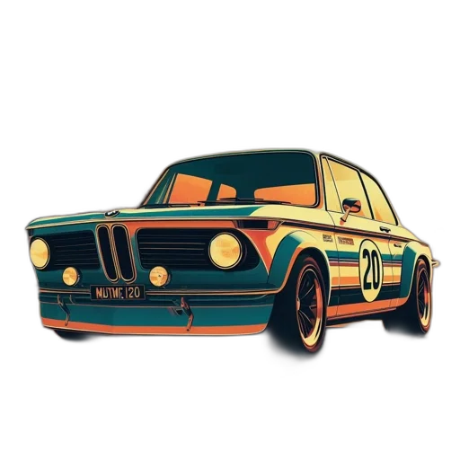 car, 3d render, pixel art, photorealistic transparent PNG cut-out