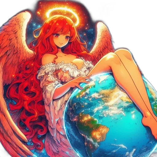 dress, fantasy art, anime, pixel art transparent PNG cut-out