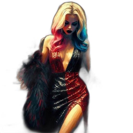 dress, comic book art, fantasy art, concept art transparent PNG cut-out