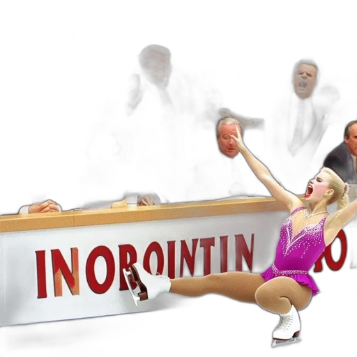 concept art, female, figure, skater transparent PNG cut-out