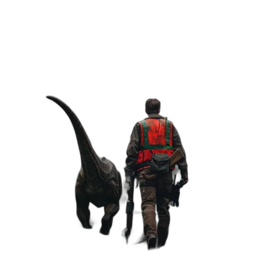 animal, creature, staff, weapon transparent PNG cut-out