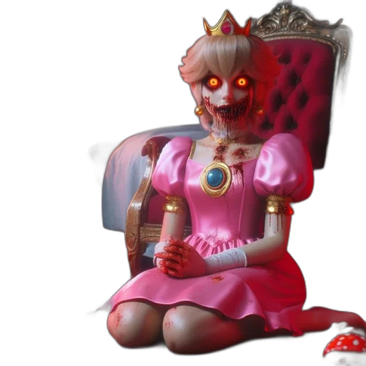 robot, furniture, crown, creature transparent PNG cut-out