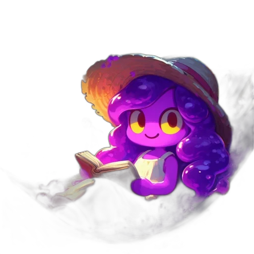 staff, weapon, hat, creature transparent PNG cut-out