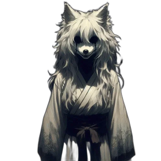 mask, animal, creature, staff transparent PNG cut-out