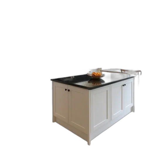 furniture, 3d render, spacious, kitchen transparent PNG cut-out