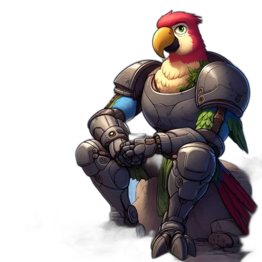 weapon, animal, robot, concept art transparent PNG cut-out