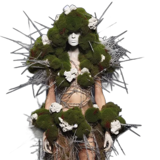 mask, crown, creature, hair transparent PNG cut-out